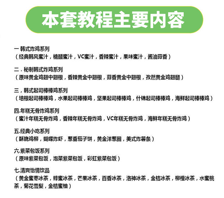 韩式炸鸡技术配方教程韩国甜辣炸鸡腿中翅小吃制作技术配方商用插图2