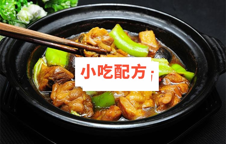 黄焖鸡米饭黄焖排骨饭技术配方视频教程 小吃技术联盟配方资料插图